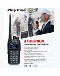 Anytone AT-D878UV PLUS verze II GPS/BT